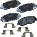 Bendix Premium SBC465AK2 Ceramic Front Brake Pads for Acura EL 2005-1997, Honda Civic 2011-1996, Insight 2014-2010