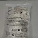 Clear Plastic Round Tablecloth Waterproof Vinyl PVC Tablecloth Embroidered Lace Edge Transparent Table Cover for Kitchen Outdoor and Indoor Uses-Round 43 inch, Brown