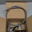 M MATI Rear Brake Caliper & Master Cylinder & Hose Line for Polaris Sportsman 500 2003-2009 Sportsman 400 450 2003-2007 1910690 1911075 1910301 1910790 1910765 2202708 1910631 1911113