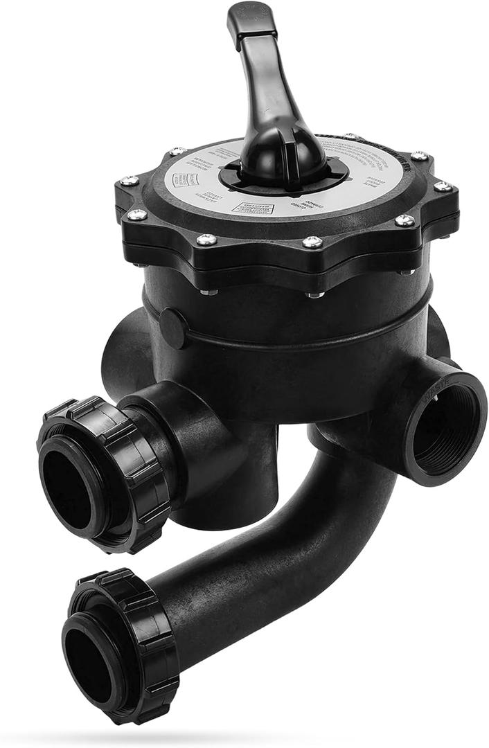 SP0715XR50 Multiport Control Valve Replacement Compatible with Hayward Vari-Flo and Pro Series Grid D.E. Pool Filters, 2-Inch FIP Thread 6-Position Backwash Valve
