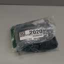 CASURESS Women Dress Summer V Neck Mini Floral Print Swing Dress Sleeveless Spaghetti Strap Skater Dresses with Belt (Large, Green)