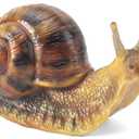 Garden Snail Sculpture, Reptile Resin Sculpture, Suitable for Outdoor Courtyard Pond Garden Lawn Decor Landscape, is The for Garden Enthusiasts (4 inches)