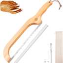 Pranski Bread Knife for Homemade Bread 14.5'' Sourdough Bread Knife, Premium Slicer for Homemade Bread, Baguettes and More Cuts Thin, Ergonomic Handler Premium Sharpness Blade