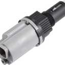 Motoforti 4WD Front Four Wheel Drive Actuator, 4x4 Front Differential Axle Actuator, for Chevy Silverado Avalanche K1500 K2500 K3500, ABS, 26060073, 600-101, Black