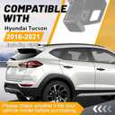 Kojem Class 3 Trailer Hitch Compatible with 2016-2021 Hyundai Tucson Excluding Night 2" Receiver Tow Hitch Powder Coated