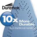 Hamilton Beach Steam Iron & Vertical Steamer for Clothes with Scratch-Resistant Durathon Soleplate, 8' Retractable Cord, 3-Way Auto Shutoff, Anti-Drip, 1500 Watts, Blue