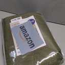 MIULEE Linen Texture Curtains for Bedroom Solid 100% Blackout Thermal Insulated Light Olive Green Curtains Grommet Room Darkening Drapes for Living Room Nursery 52x90 Inch (2 Panels)