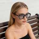 4 x Retro Aviator Sunglasses for Women Men 2026 Trendy Oversized Square 70s Tinted Sunnies Trending