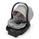 Maxi-Cosi Mico Pro Baby Infant Car Seat with Base, Ventilated Chair, Soft Headrest Pad, Easy-Install Latch, Adjustable Belt Guide, 3-Position Base, Stroller-Ready, 4-30 lbs, up to 32 in, SeaDrift, Manufacture date 10-10-2025