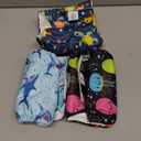 CuteBone Dog Diapers Male Washable Belly Band for Male Dogs Wraps 3pcs a Pack DM28M, Turtle&shark&jellyfish, M(14"-17")