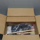 STRICH Drum Throne, Height Adjustable Padded Seat Drum Stool, Heavy Duty Swivel Drum Chair, Double Braced Padded Stool with 5A Drumsticks, SDB-20