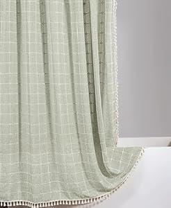 Aldopein Modern Farmhouse Shower Curtain, Vintage Tribal Geometry Fabric Shower Curtains Set Cottagecore Bathroom Decorations with Hooks  72"L x 72"W