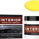 Interior Car Scratch Repair Wax for Dashboard & Plastic Trim - Quick Scratch Remover, Restores Shine, Easy to Use, 100g