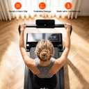 Walking Pad Treadmill with Incline and Handle Bar for Home Office