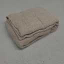 DII Diamond Throw Collection Cotton Woven, 50x60, White