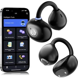 Translation Earbuds Real Time 163 Languages Ai Translator Ear Buds Audifonos Traductores Ingls Espaol, 3-in-1 Translating Device Wireless Earphones for Travel Meeting Business Learning