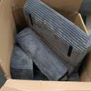 Seniny Reading Pillow for Bed Adult - 22" Back Support Pillow for Sitting Up Rest, Husband Bed Chair and Backrest Pillow with Arms, Lounge Sit Up Pillows for Dorm, Corner, Couch, Study, Watching TV (Medium(5'3"-5'11"))