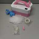 Balloon Pump Electric Party Decorations - Electric Balloon Pump for Balloon Arch Kit, Portable Dual Nozzle Balloon Inflator (Pink)