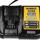 DEWALT 20V MAX Battery Charger (DCB112) And Storage Bag