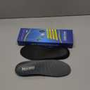 Plantar Fasciitis Feet Insoles Arch Supports Orthotics Inserts Relieve Flat Feet, High Arch (Mens 5-5 1/2 | Womens 7-7 1/2) (Gray)