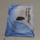 Doc Miller Calf Compression Sleeve - 1 Pair 20-30mmHg Support (Black, M)
