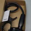 Lamicall Gooseneck Phone Holder for Bed - [Upgraded Stable Clip] for Desk, Headboard, Bed, Bedside, Table, Flexible Gooseneck Long Arm Stand, Overhead Cell Phone Clamp Mount, for All 4-7 Devices (black)