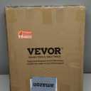 VEVOR Camping Kitchen Station, 3 Adjustable Height Folding Outdoor Camp Cooking Table with Storage Organizer, Quick Set-up for Patio BBQ Picnic Glamping Traveling (Grey)