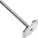 DERNORD 1.5 inch Tri Clamp Thermowell SS304 for Beer Fermenter Homebrew Solar Heater Boiler, 100mm Length