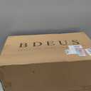 BDEUS 3.8 inch Extra Firm Memory Foam Mattress Topper King Size for Big Guys, Supportive Mattress Pad for Back Pain Relief, Firm Foam Bed Topper with Senior Grey Cover, 76 80 Inch