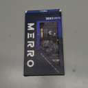 MERRO for iPhone 17 Case - Wireless Charging Compatible - Dual-Layer Hard Shell & Silicone Cover - Protective Phone Case with Cute Wildflower Designs for Women - Vintage Floral Library