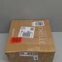 Corelle Global Collection Vitrelle 18-Piece Dinnerware Set Triple Layer Recycled Glass, Lightweight Eco-Friendly Round Plates and Bowls Set, Northern Pines