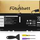 Futurebatt 722KK Laptop Battery Replacement for Dell XPS 13 9310 (2020), XPS 13 9300 (2020), XPS 13 9380 (2020) P117G001 P117G P117G002 Series WN0N0 0WN0N0 02XXFW 2XXFW FP86V
