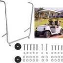 LEIFIDE Cart Front Roof Top Strut Support Bracket Compatible with 1982-1999, Compatible with Club Car Ds & Carry All Models, Sturdy Carbon Steel, Anti-rust Frame, 40 x 32 Inch for Repair and Replaceme