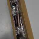 Bronze Shower Curtain Rods,43-72 Inches, Rust Resistance, Adjustable Tension Rod with Durable Spring, No Drilling, Use for Bathroom, Bedroom, Kitchen, Balcony, Home