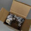 Gold Curtain Rod, 1 Inch Adjustable Heavy Duty Curtain Rods for Windows 48 to 84 Inch, Decorative Modern Window Treatment Rods, Telescopic Splicing Metal Drapery Pole, Easy Installation (36''-88'' (1 Pack))