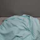 Cyan Blue Fitted Sheet Full