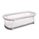 Baby Delight Snuggle Nest Bassinet, Portable Baby Bed, for Infants 0 5 Months, Driftwood Grey