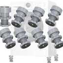 8 Pcs Anti-Vibration Pads for Washing Machine Support, Anti-slip Washer Dryer Shock and Noise Cancelling Pads, Adjustable Washing Machine Foot Pads Antivibration Stabilizer