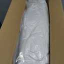 EASELAND Queen Size Mattress Pad Pillow Top Mattress Cover Quilted Fitted Mattress Protector Cotton Top Stretches up 8-21" Deep Pocket Cooling Mattress Topper (60x80 inch, White)