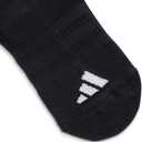 adidas womens Half Crew Performance Socks (8-10, Black)