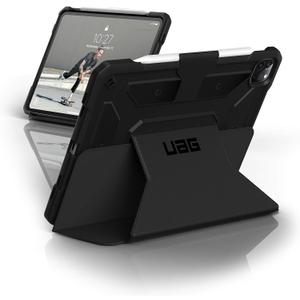 URBAN ARMOR GEAR UAG iPad Pro 12.9-inch (4th Gen, 2020) Case Metropolis [Black] Folio Slim Heavy-Duty Tough Multi-Viewing Angles Stand Military Drop Tested Protective Cover