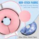Elevated Inflatable Dog Cone Collar Alternative After Surgery, Dog Donut Collar, Soft Pet Cone to Stop Licking for Dogs XL