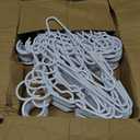 Kids Hangers - 100 Pack, 11.5 Inch White Baby & Toddler Hangers for Closet - Ideal for Baby Standard Use