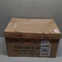 Soundsbay Acoustic Panels Self Adhesive, 12 Pack High Density Sound Proof Foam Panels for Walls, 12" X 12" X 0.4" Soundproof Wall Panels, Brick Acoustic Wall Panels for Home, Ceiling White