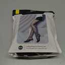 2 x EXQUISLIFE Fleece Lined Tights Sheer Women - Fake Translucent Warm Pantyhose Leggings Sheer Thick Tights, for Winter (Black)