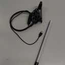 JHD LED Desk Lamp with Clamp - Adjustable 3 Color Modes 10 Brightness Level Table Lamp, USB Eye Caring Flexible Gooseneck Desk Light for Home Office, Dorm Room, Reading, Nail, Clip On Light, Black