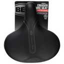 Bell® Comfort Wide Cruiser Seat - Black, 11.4 x 10.4 in