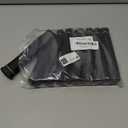 Spark Plug Wire Heat Shield Sleeve 2500 Spark Plug Boot Protector Boots Wrap for SBC BBC 350 454 8PCS Plug Wire Covers (Black)