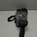 MAY TREE Clear Bag for Stadium Events 12612 Clear Tote Lunch Bag with Reinforced Straps for Work, Sporting Events and Gym (Black)