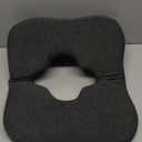 Bed Sore Cushion for buff & Wheelchair Cushion for Bedsores Prevention - Pain Relief for the Bedridden and Elderly- hemorrhoids treatment, Sciatica, Pressure Sores, Prostate Pillow, Coccyx, Post Natal (Black)